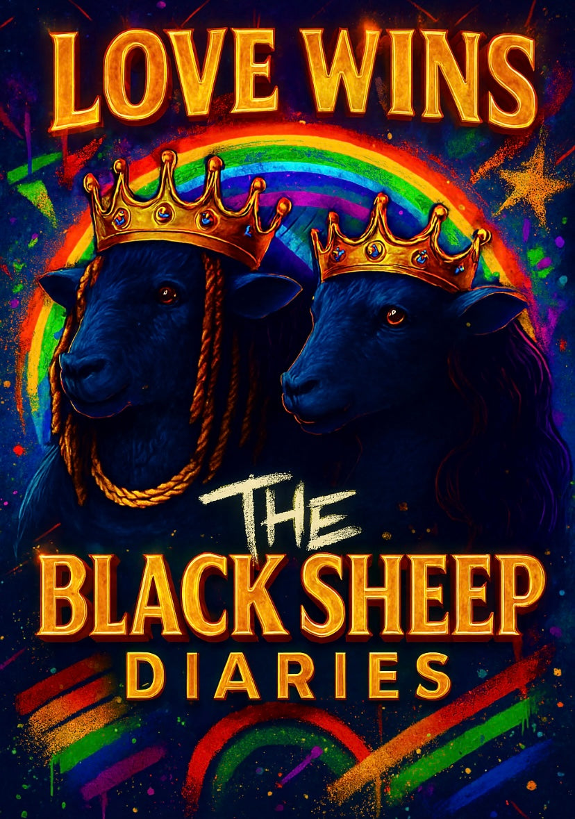 Read stories on Black queer identity, faith, fashion, and representation. The Movement by Love Wins x Black Sheep is where truth and rebellion meet.