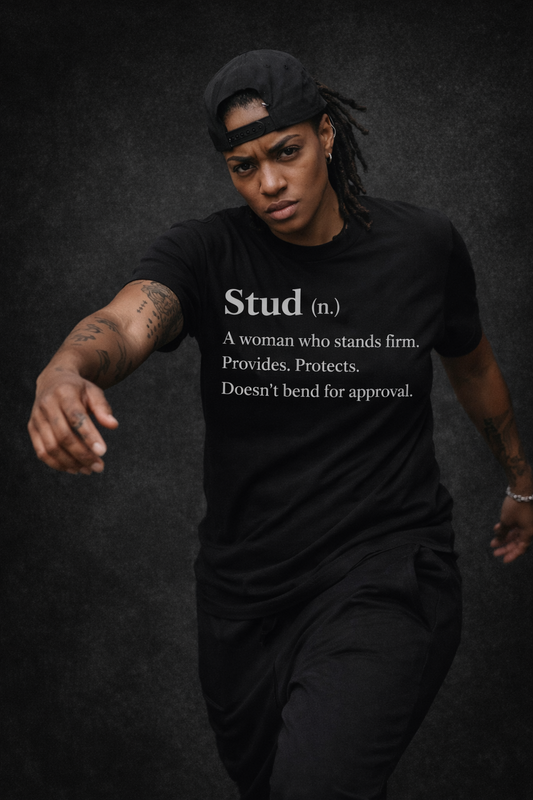 Stud Definition Tee – UNAPOLOGETIC Series