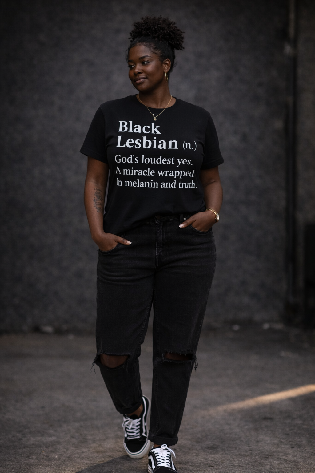 Black Lesbian Definition Tee – UNAPOLOGETIC Series
