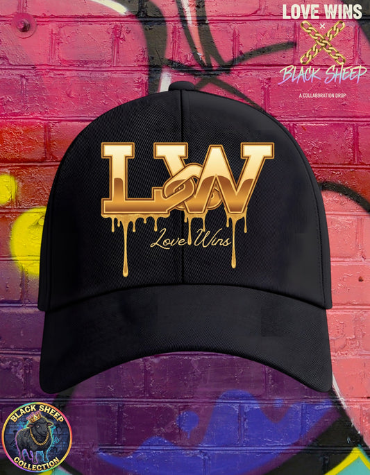 Crowned in Gold Fitted Cap