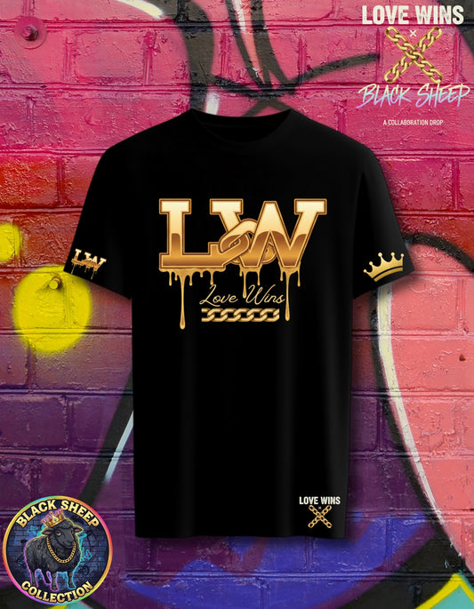🖤 Love Wins Drip Tee